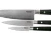 Böker Damast Black Ensemble De Trois Couteaux, 130420SET -Cuisine Couteaux Magasin BO130420SET 01 boker bo130420set 01