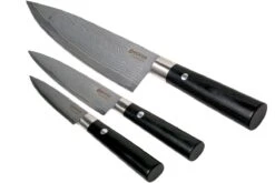 Böker Damast Black Ensemble De Trois Couteaux, 130420SET -Cuisine Couteaux Magasin BO130420SET 03 boker bo130420set 03