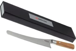Böker Damast Olive 23,5 Cm Couteau à Pain, 130433DAM -Cuisine Couteaux Magasin BO130433DAM 06 boker damast olive bo130433dam 06