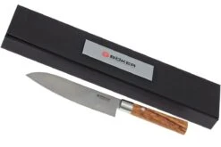 Böker Damast Olive 17,2 Cm Santoku, 130437DAM -Cuisine Couteaux Magasin BO130437DAM 06 boker damast olive bo130437dam 06