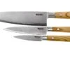 Böker Damast Olive Ensemble De Trois Couteaux, 130440SET -Cuisine Couteaux Magasin BO130440SET 01 boker bo130440set 01