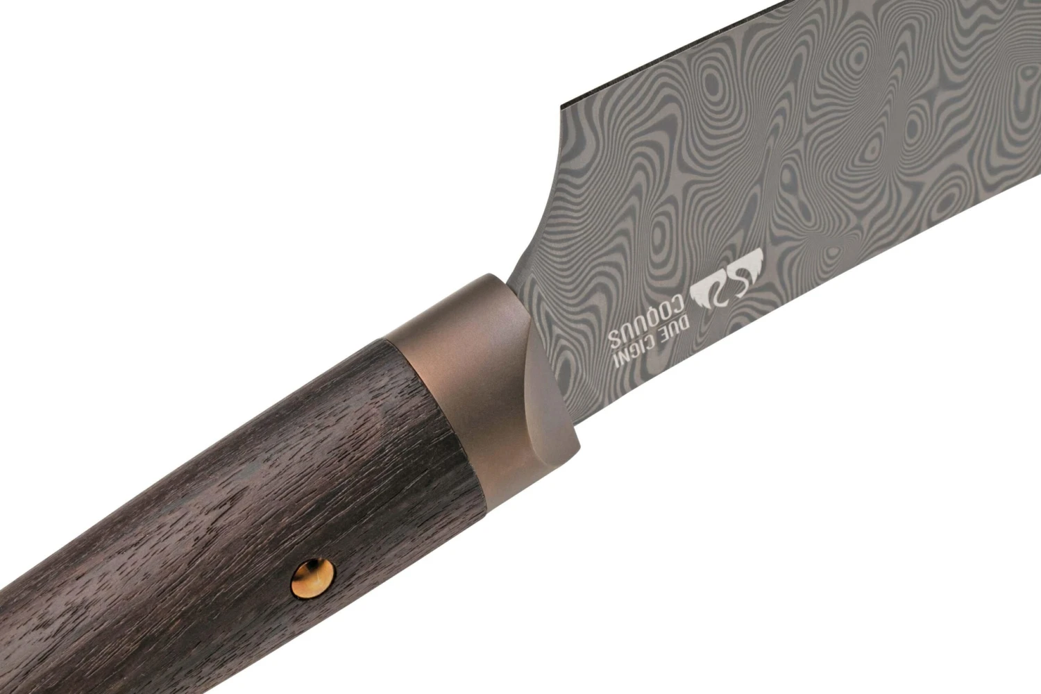 Due Cigni Coquus Balbach Damascus 2C2103DGD Santoku 18 Cm 7 Due Cigni Coquus Balbach Damascus 2C2103DGD Santoku 18 Cm – Image 5