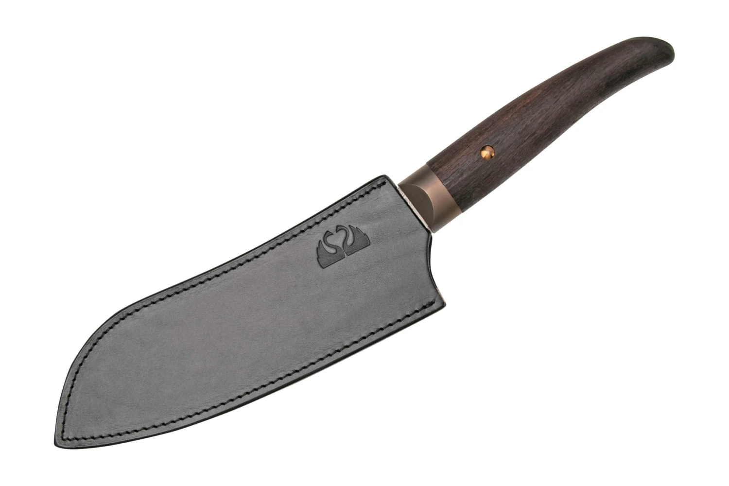 Due Cigni Coquus Balbach Damascus 2C2103DGD Santoku 18 Cm 9 Due Cigni Coquus Balbach Damascus 2C2103DGD Santoku 18 Cm – Image 7