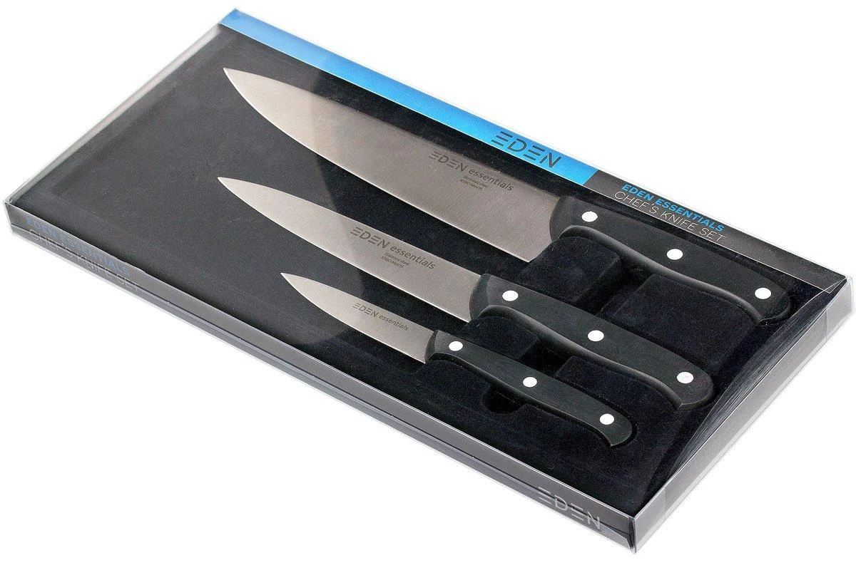 Eden Essentials Ensemble De Couteaux, 3 Pièces 2000-S03 3 Eden Essentials Ensemble De Couteaux, 3 Pièces 2000-S03 – Image 2