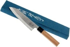 Eden Dento Santoku 16,5 Cm, Acier Aogami 15 Eden Dento Santoku 16,5 Cm, Acier Aogami -Cuisine Couteaux Magasin EQ2070 316 07 eden dento santoku eq2070 316 07