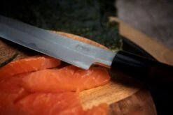 Eden Takobiki Ryoba 24 Cm, Red Sandalwood -Cuisine Couteaux Magasin EQ2080 240 08 eden takobiki