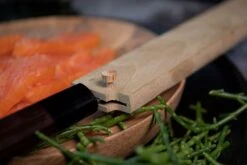 Eden Takobiki Ryoba 24 Cm, Red Sandalwood -Cuisine Couteaux Magasin EQ2080 240 09 eden takobiki