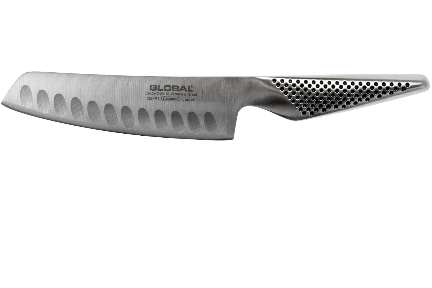 Global GS91 Couteau à Légumes Avec Alvéoles 14 Cm 3 Global GS91 Couteau à Légumes Avec Alvéoles 14 Cm