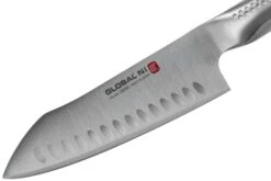 Global Ni GN-006 Santoku/couteau à Légumes Avec Alvéoles 18 Cm -Cuisine Couteaux Magasin GLN0006 03 global ni
