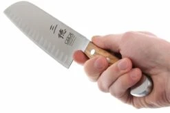 Santoku Alvéolé Alpha Olivier Güde, X546/18 11 Santoku Alvéolé Alpha Olivier Güde, X546/18 -Cuisine Couteaux Magasin GUX546 18 05 gude alpha olive gux546 18 05
