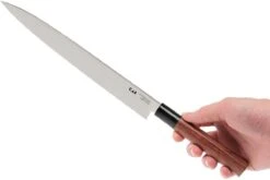 Kai Seki Magoroku Redwood Couteau Yanagiba 0240Y 24 Cm -Cuisine Couteaux Magasin KAMGR 0240Y 08 kai shun seki magoroku redwood kamgr 0240y 08