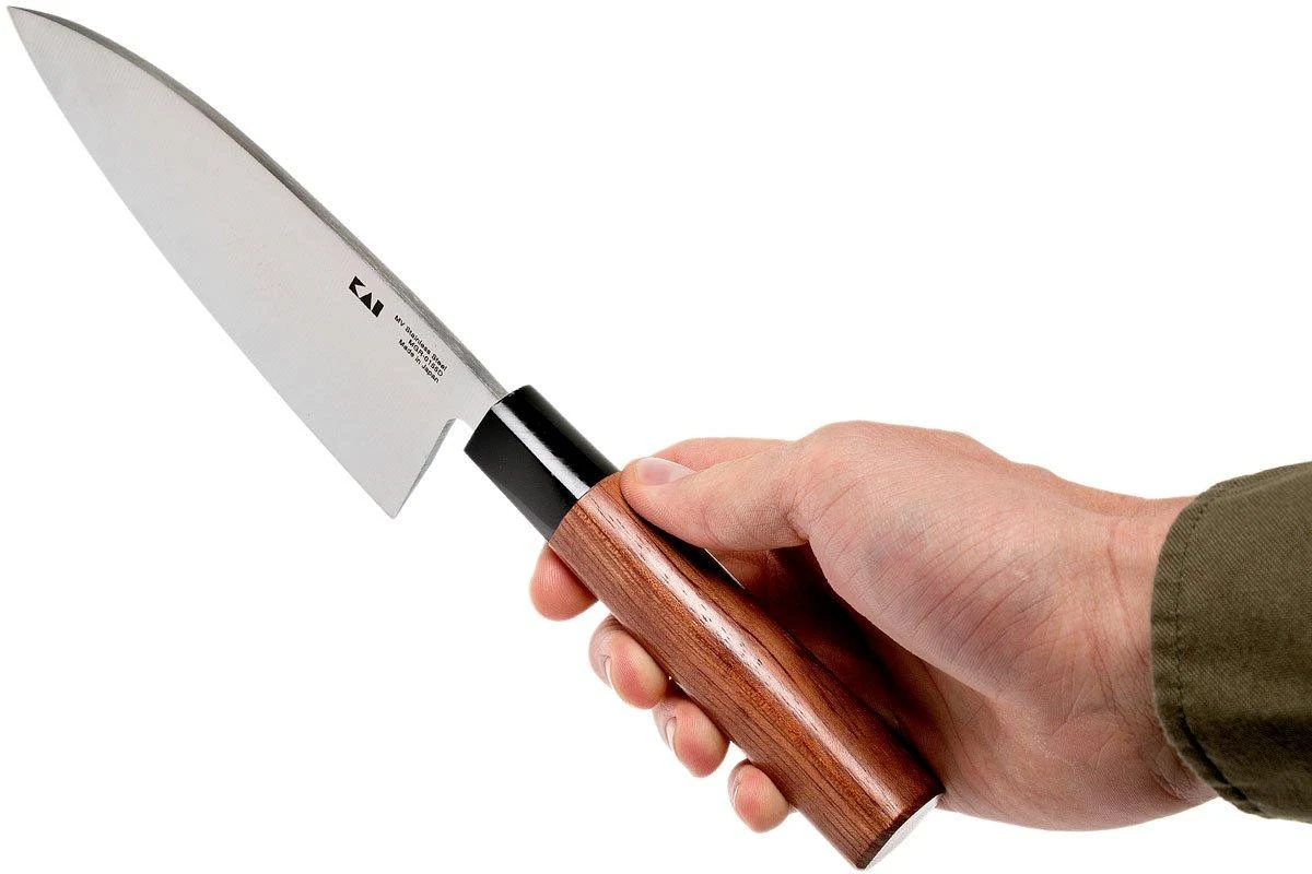 Kai Seki Magoroku Redwood Deba 15,5 Cm, MGR-0155D 9 Kai Seki Magoroku Redwood Deba 15,5 Cm, MGR-0155D – Image 7