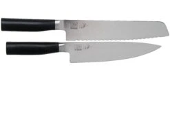 Kai Tim Malzer Kamagata Monster Set TMK-CB22, Set 2 Pièces Couteau De Chef Et Couteau à Pain + Livre De Cuisine -Cuisine Couteaux Magasin KATMK CB22 03 kai shun