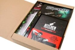 Kai Tim Malzer Kamagata Monster Set TMK-CB22, Set 2 Pièces Couteau De Chef Et Couteau à Pain + Livre De Cuisine -Cuisine Couteaux Magasin KATMK CB22 05 kai shun