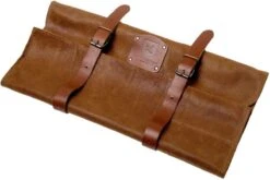 Knivesandtools Pochette à Couteaux En Cuir, Utah Rust 45x47
