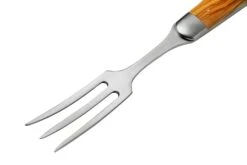 Forge De Laguiole Carving Set Olivewood, 1217INOLF17, Set à Trancher En Bois D'olivier -Cuisine Couteaux Magasin LA1217INOLF17 05 forgedelaguiole