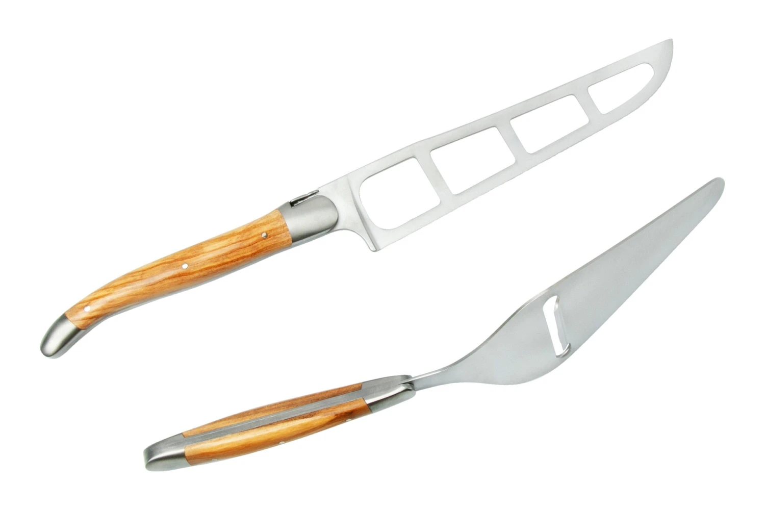 Forge De Laguiole CPMOIN Set à Fromage, Bois D'olivier 4 Forge De Laguiole CPMOIN Set à Fromage, Bois D'olivier – Image 2