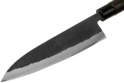 Munetoshi Nashiji Black Gyuto Couteau De Chef 21 Cm -Cuisine Couteaux Magasin MINB004 03 munetoshi