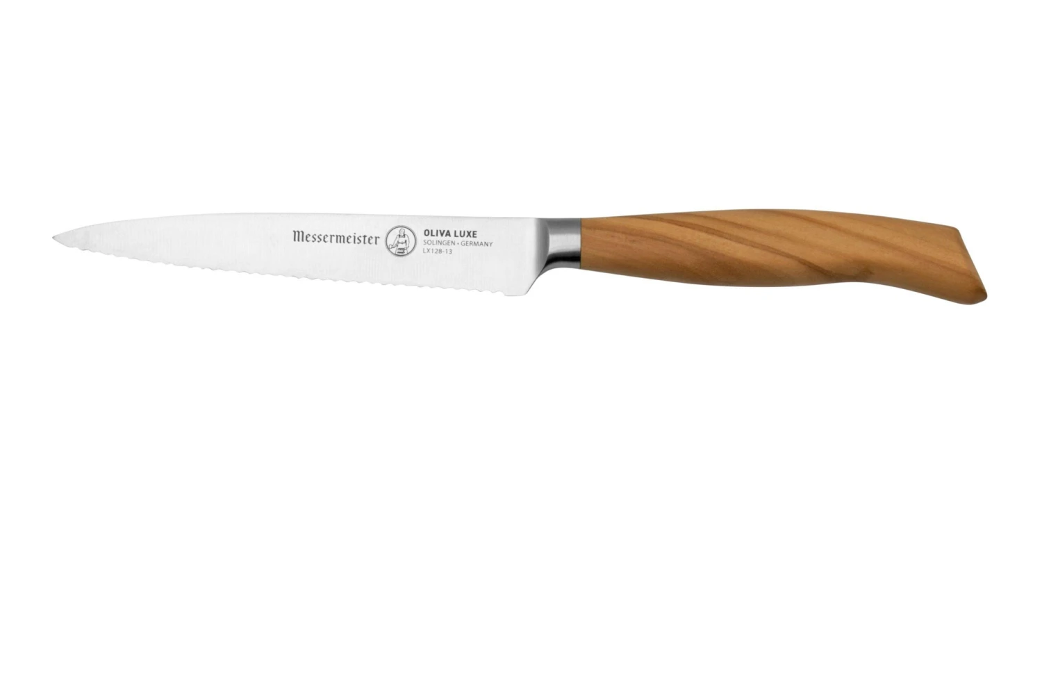 Messermeister Oliva Luxe LX128-13 Couteau à Tomates, 12 Cm