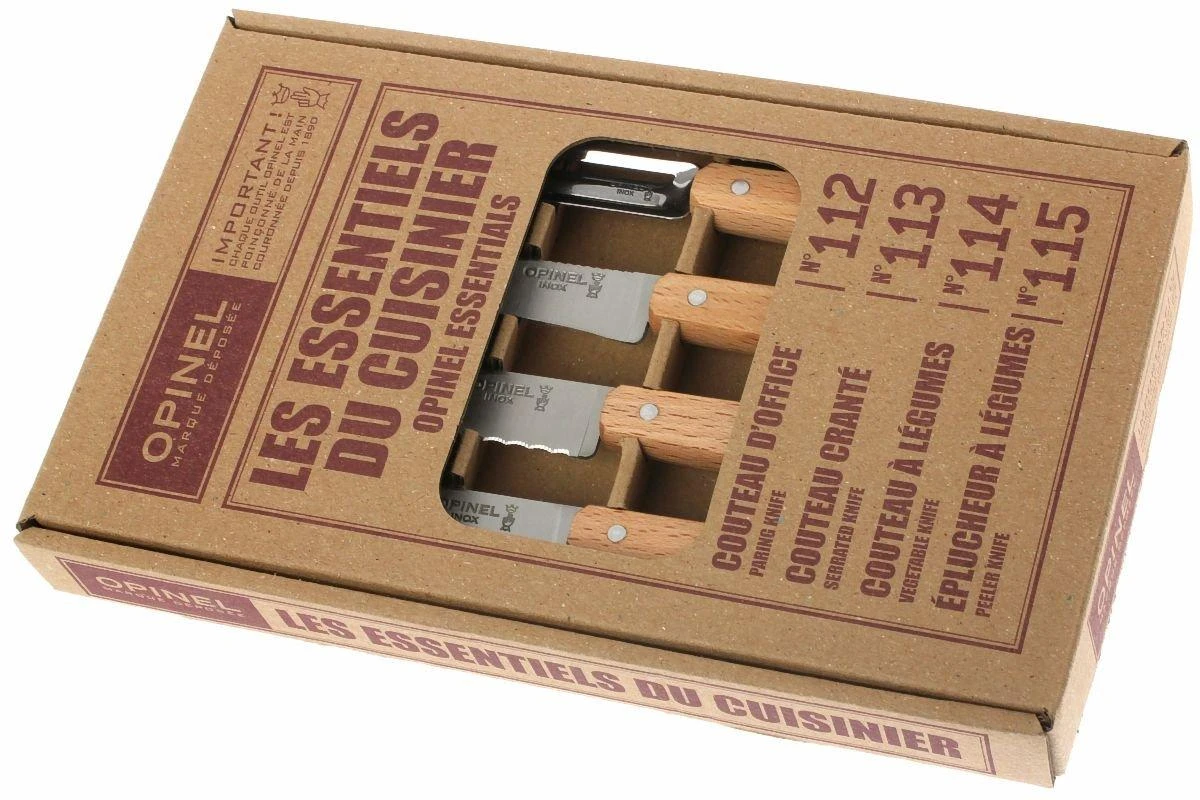 Opinel 001300 Les Essentiels Bouleau Naturel 4 Opinel 001300 Les Essentiels Bouleau Naturel – Image 2