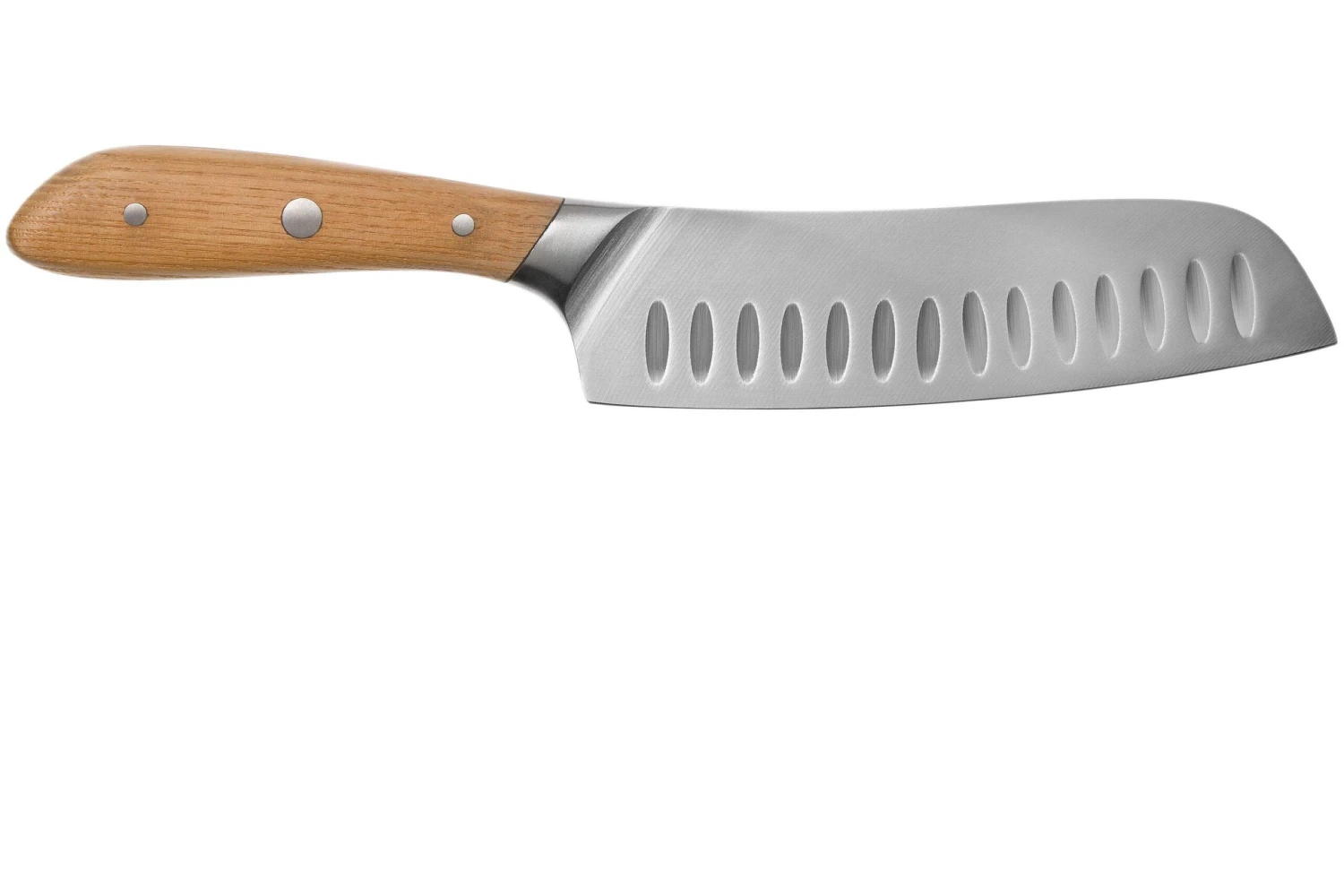 Richardson Sheffield Scandi 09500P541161 Santoku Avec Alvéoles, 17,5 Cm 4 Richardson Sheffield Scandi 09500P541161 Santoku Avec Alvéoles, 17,5 Cm – Image 2