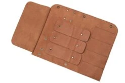 Robert Herder Sac à Couteaux Enroulable 2 956400000 4 Emplacements, Cuir -Cuisine Couteaux Magasin RH956400000 03 robertherder