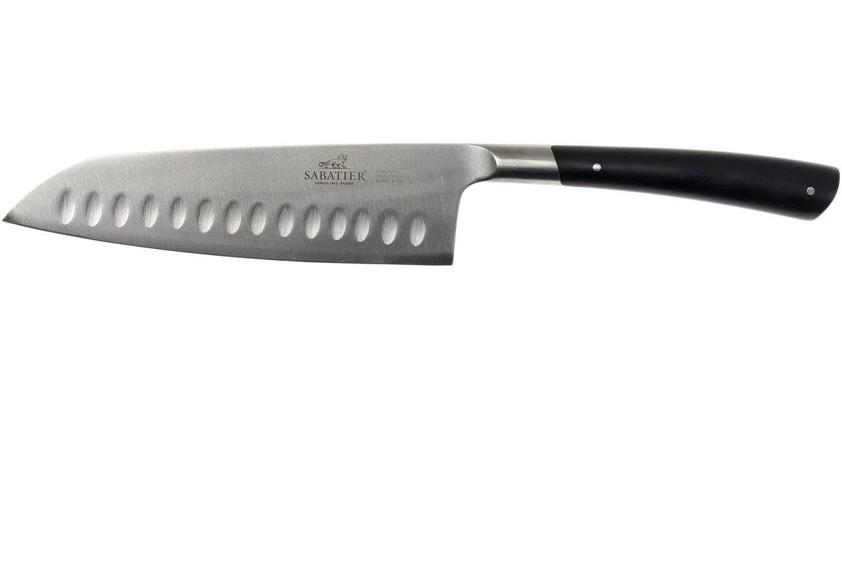 Lion Sabatier Edonist Santoku 18 Cm, Noir, 807880 3 Lion Sabatier Edonist Santoku 18 Cm, Noir, 807880