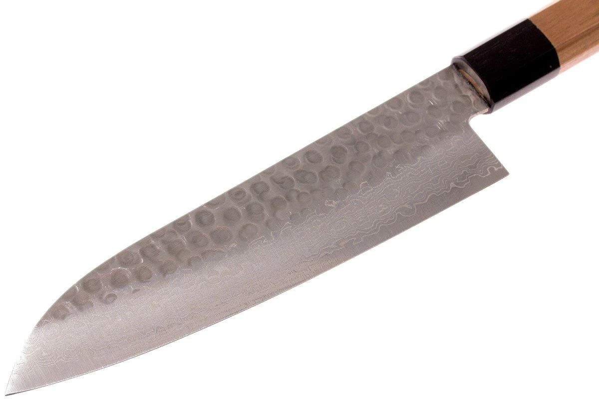 Sakai Takayuki 45-Layer Damascus WA Couteau Santoku, 18 Cm 5 Sakai Takayuki 45-Layer Damascus WA Couteau Santoku, 18 Cm – Image 3