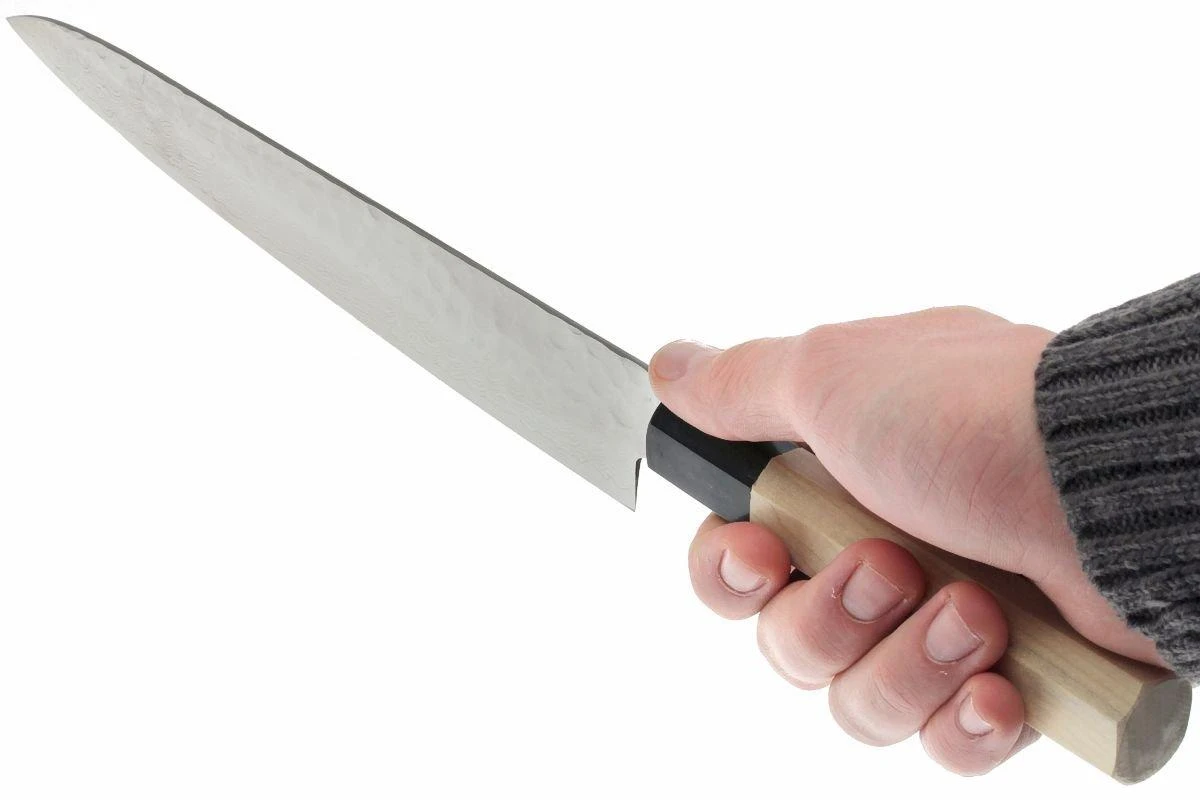 Sakai Takayuki 45-Layer Damascus Couteau à Trancher, 24 Cm 6 Sakai Takayuki 45-Layer Damascus Couteau à Trancher, 24 Cm – Image 4