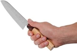 Sakai Takayuki Santoku 33-Layer Damascus Hammered WA 17 Cm 13 Sakai Takayuki Santoku 33-Layer Damascus Hammered WA 17 Cm -Cuisine Couteaux Magasin TA07472 06 sakai takayuki