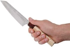 Sakai Takayuki Bunka 33-Layer Damascus Hammered WA 16 Cm -Cuisine Couteaux Magasin TA07479 06 sakai takayuki