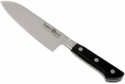 Tojiro DP Lame 3 Couches, Couteau Santoku 17 Cm -Cuisine Couteaux Magasin TJF503 17 01 tojiro dp 3 santoku 17cm tjf503 17 d1