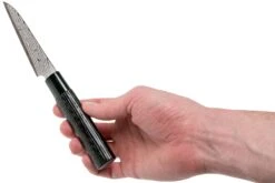 Tojiro Shippu Black Damascus Couteau D'office (Petty) 9 Cm, FD-1591 -Cuisine Couteaux Magasin TJFD 1591 06 tojiro sippu black