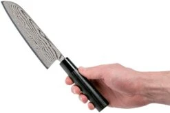 Tojiro Shippu Black Damascus Santoku 17 Cm, FD-1597 -Cuisine Couteaux Magasin TJFD 1597 06 tojiro sippu black