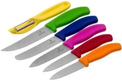 Victorinox Swiss Classic 6.7127.6L14, Bloc De Couteaux 6 Pièces -Cuisine Couteaux Magasin VT6 7127 6L14 05 victorinox