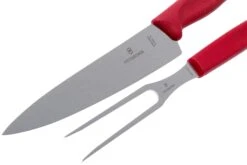 Victorinox SwissClassic 6.7131.2G, Set à Trancher 2 Pièces, Rouge -Cuisine Couteaux Magasin VT6 7131 2G 03 victorinox
