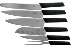 Victorinox Swiss Modern Set De 6 Couteaux De Cuisine Avec Bloc, Noir, 6.7186.63 9 Victorinox Swiss Modern Set De 6 Couteaux De Cuisine Avec Bloc, Noir, 6.7186.63 -Cuisine Couteaux Magasin VT6 7186 63 04 victorinox