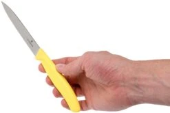 Victorinox SwissClassic Couteaux à Légumes Jaunes 10 Cm, Set De 2 Dont 1 Normal Et 1 Dentelé, VT6-7796-L8B -Cuisine Couteaux Magasin VT6 7796 L8B 05 victorinox swissclassic