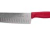 Victorinox SwissClassic 6.8521.17G Santoku Avec Alvéoles 17 Cm, Rouge -Cuisine Couteaux Magasin VT6 8521 17G 01 victorinox