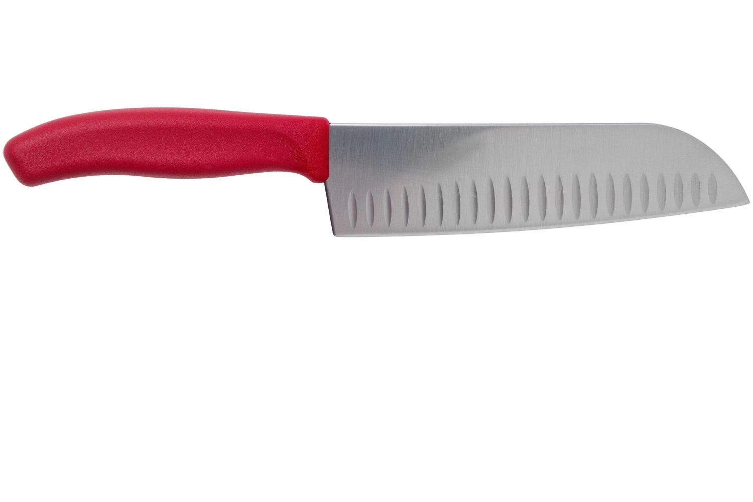 Victorinox SwissClassic 6.8521.17G Santoku Avec Alvéoles 17 Cm, Rouge 4 Victorinox SwissClassic 6.8521.17G Santoku Avec Alvéoles 17 Cm, Rouge – Image 2