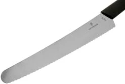 Victorinox Swiss Modern 6.9073.26WB Couteau à Pain 26 Cm, Noir -Cuisine Couteaux Magasin VT6 9073 26WB 03 victorinox