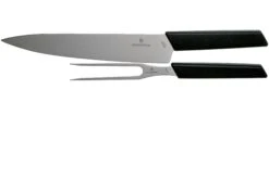 Victorinox Swiss Modern Couteau à Trancher Et Fourchette à Viande, Noirs