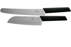 Victorinox Swiss Modern Set De 2 Couteaux, Noirs