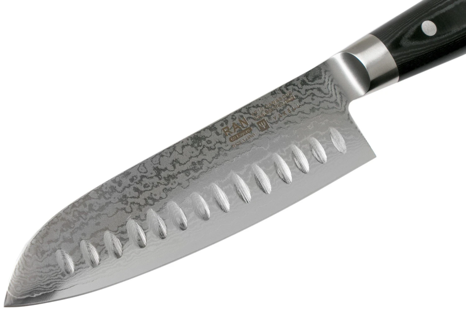 Yaxell Ran 36018 Santoku Avec Alvéoles 16.5 Cm 5 Yaxell Ran 36018 Santoku Avec Alvéoles 16.5 Cm – Image 3