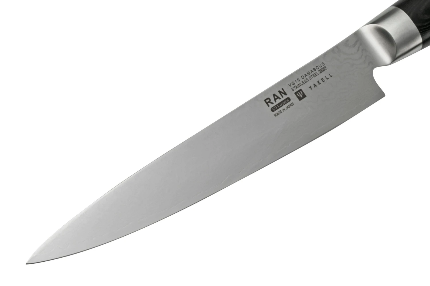 Yaxell Ran Tower 36070, Set De 6 Couteaux Avec Bloc à Couteaux Magnétique En Bois De Hêtre Noir 11 Yaxell Ran Tower 36070, Set De 6 Couteaux Avec Bloc à Couteaux Magnétique En Bois De Hêtre Noir – Image 9