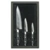 Yaxell Tsuchimon 36754, Set De 3 Couteaux : Couteau De Chef, Couteau Universel Et Couteau à éplucher -Cuisine Couteaux Magasin YL36754 01 yaxell