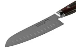 Yaxell Super Gou 37118 Santoku à Alvéoles, Acier Damassé 161 Couches, 16,5 Cm -Cuisine Couteaux Magasin YL37118 03 yaxell