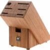Zwilling, Bloc à Couteaux Solide En Bois Pour 7 Pièces. 2 Zwilling, Bloc à Couteaux Solide En Bois Pour 7 Pièces. -Cuisine Couteaux Magasin ZW35042 400 01 zwilling houten messenblok zw35042 400 d1