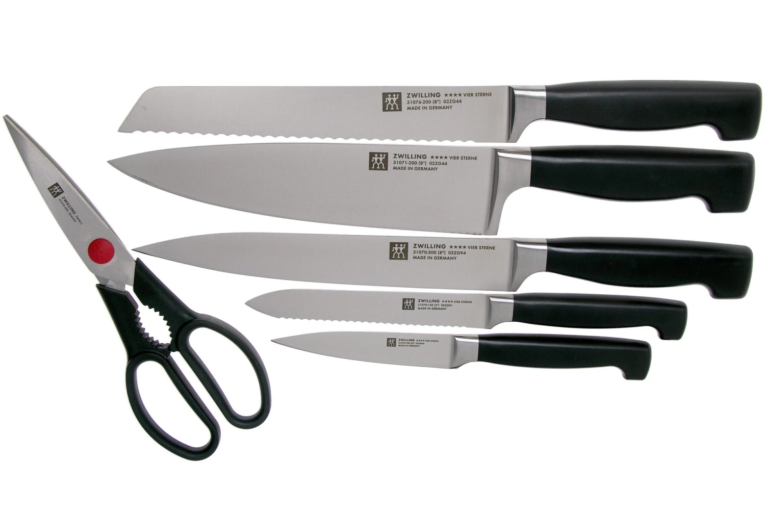 Zwilling Four Star SharpBlock Bloc à Couteaux, 7 Pièces, 35145-000 4 Zwilling Four Star SharpBlock Bloc à Couteaux, 7 Pièces, 35145-000 – Image 2