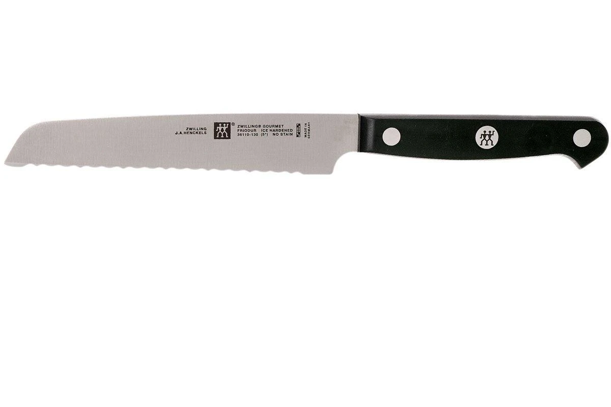 Zwilling Gourmet Couteau Universel Dentelé 13 Cm, 36110-131 3 Zwilling Gourmet Couteau Universel Dentelé 13 Cm, 36110-131